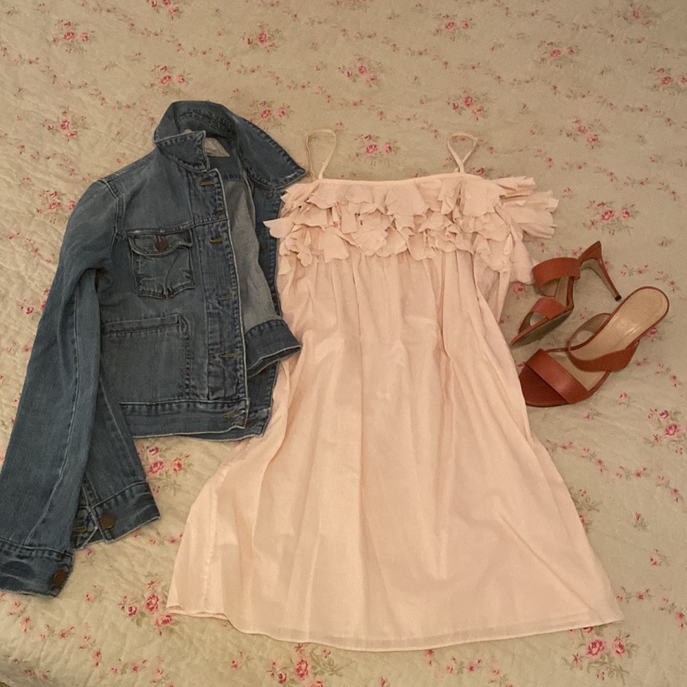J.crew pink sheath dress